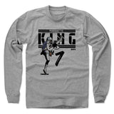 Mens Long Sleeve Heather Gray