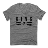 Mens Men's V-Neck Heather Gray