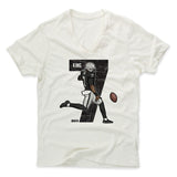 Mens Men's V-Neck Ivory