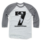 Mens Baseball T-Shirt Heather Gray / Ash