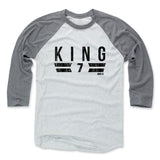 Mens Baseball T-Shirt Heather Gray / Ash
