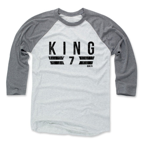 Mens Baseball T-Shirt Heather Gray / Ash