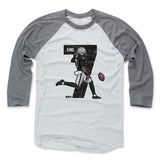 Mens Baseball T-Shirt Heather Gray / Ash