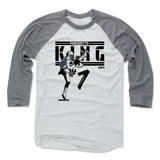 Mens Baseball T-Shirt Heather Gray / Ash