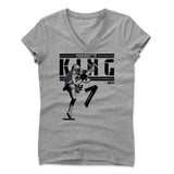 Womens Women's V-Neck Athletic Gray