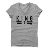 Womens Women's V-Neck Athletic Gray