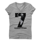Womens Women's V-Neck Athletic Gray