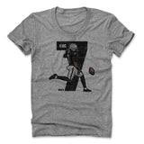 Womens Women's Scoop Neck Athletic Gray